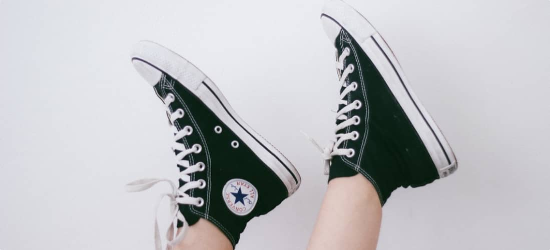 Stylish converse shoes